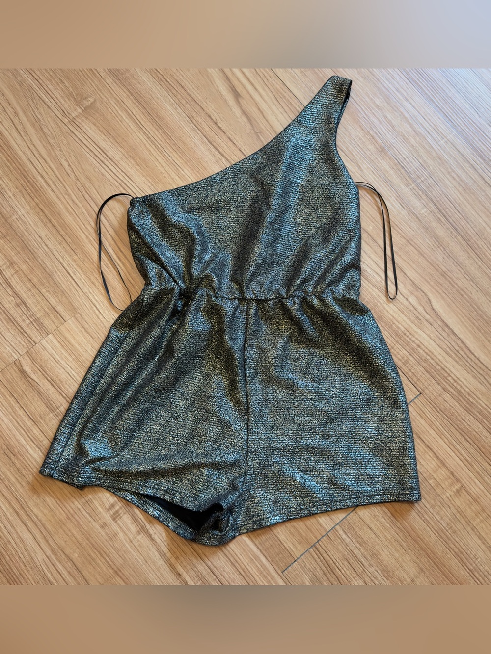 Urban Outfitters gold romper
